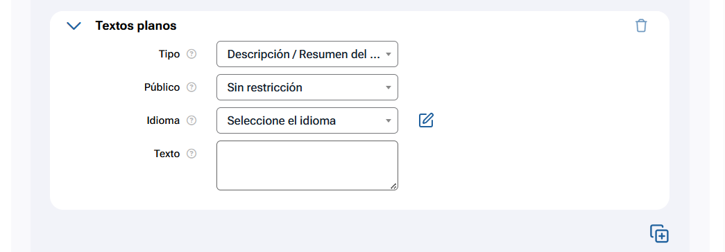 Textos planos